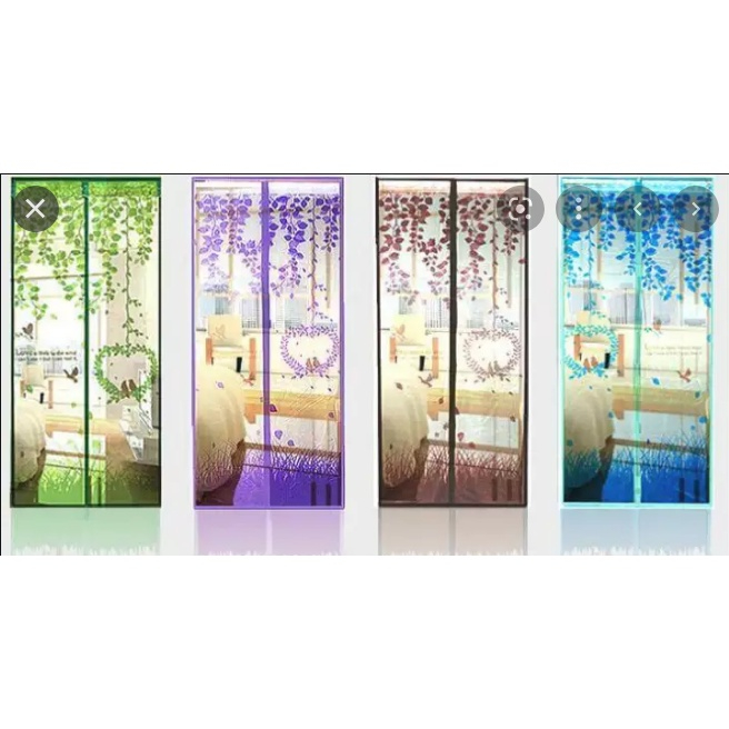Tirai Magnet Pintu Kamar / Tirai Pintu Magnet Anti Nyamuk