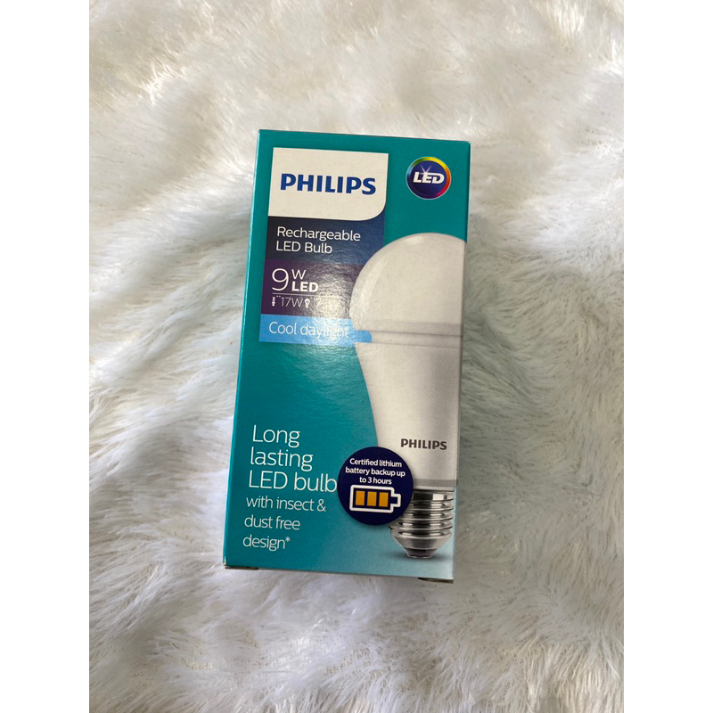 Philips Rechargeable LED Bulb 9W