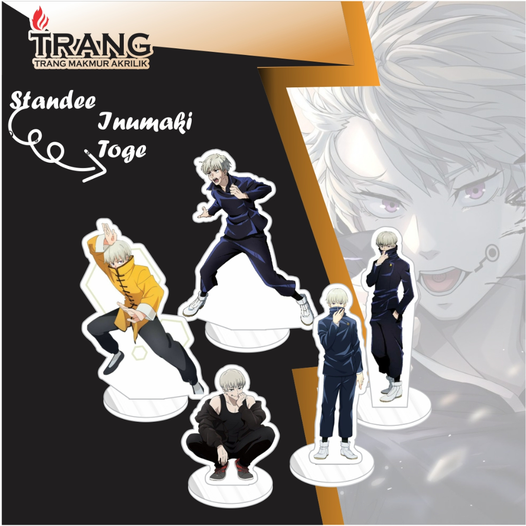 Standee Figure Akrilik Inumaki Toge Jujutsu Kaisen / Standing Action figure Acrylic Inumaki Toge Juj