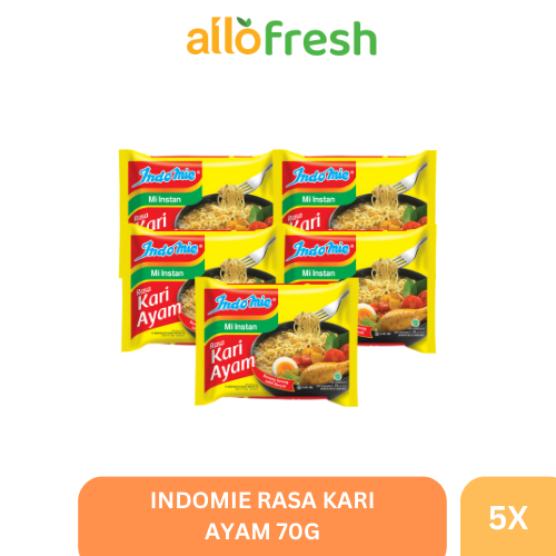 

Indomie Rasa Kari Ayam 70 gr