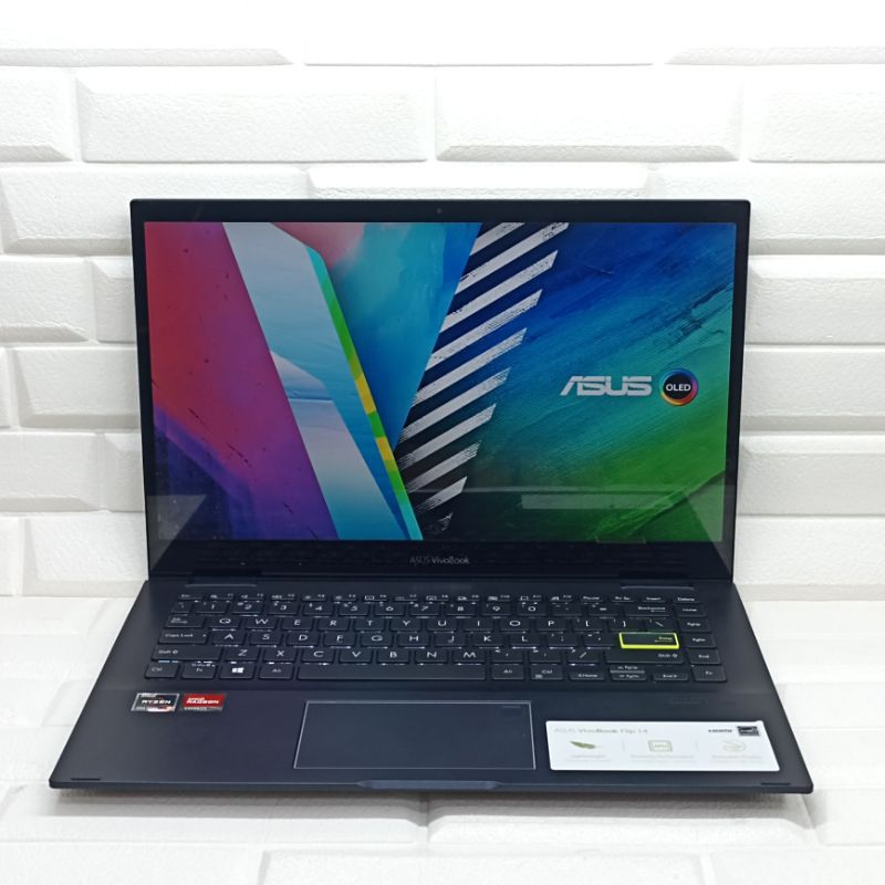 Laptop Editing Gaming Asus Vivobook TP420U Amd Ryzen 5 5500U 8/512GB Touchscreen