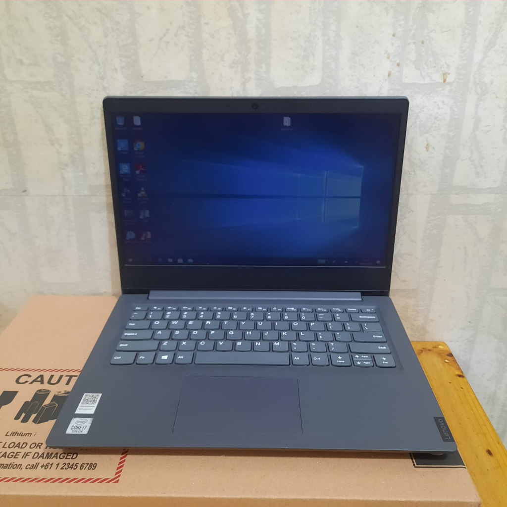 Laptop Lenovo V14, Intel Core i7-1065G7, Gen 10Th, Ram 8/512Gb, Free Tas + Mouse