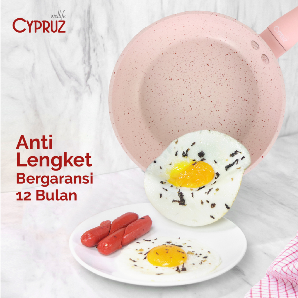 Cypruz Panci Susu Anti Lengket Sauce Pan Premium Forged Series