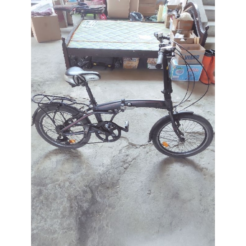 Sepeda lipat pacific Veloce 1.0 speda anak dewasa remaja seven 7 gear speed Alloy frame second