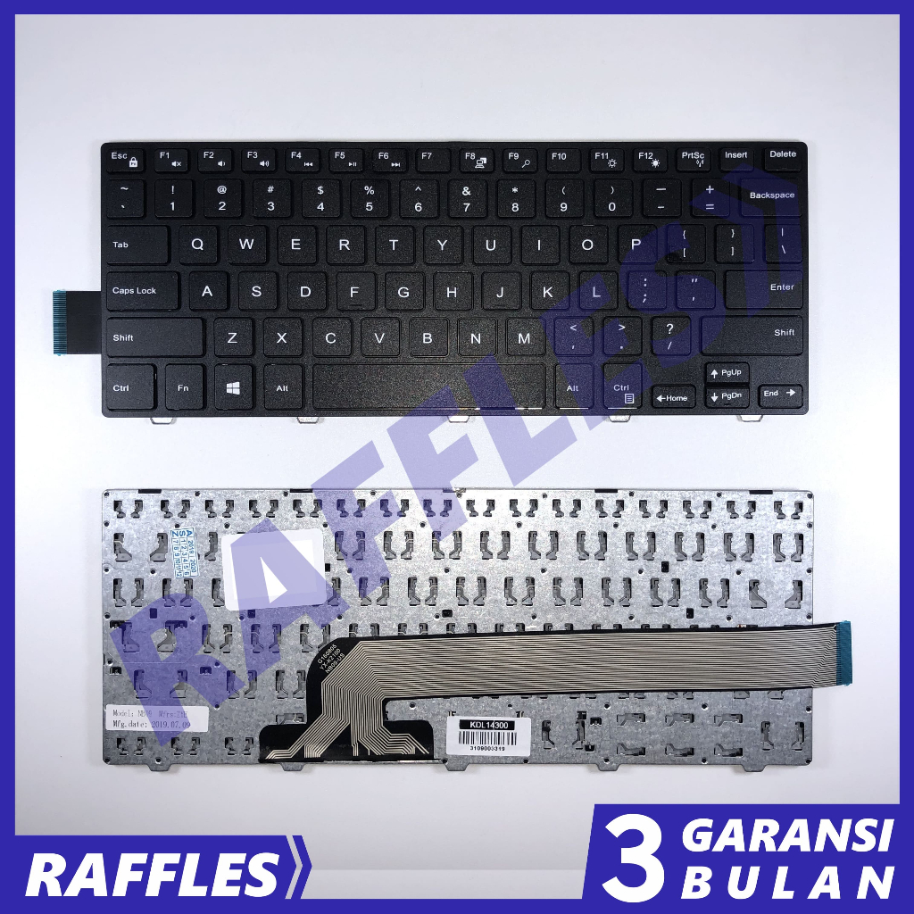 Keyboard Dell Inspiron 14 3462 3465 3467 3468 5443 3465