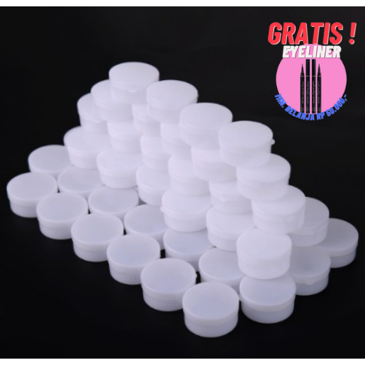 Pill Box 30gr tempat obat pot salep saleb kosong 30 gr gram 30gram Wadah share jar