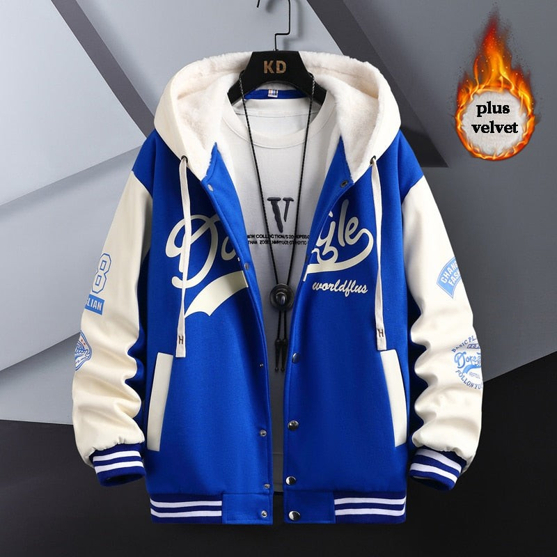Jaket Baseball Vintage Full Print Regland Reglad  / Jaket Varsity Pria Wanita Distro Keren