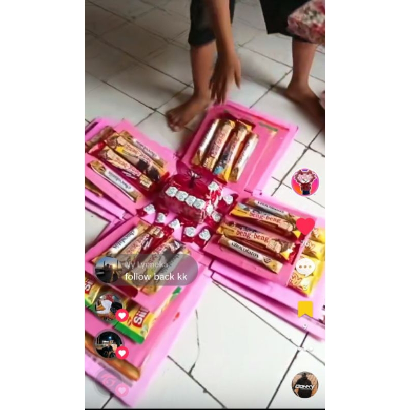 

kado Snack beranak/uang tarik/gift Snack/kotak kado beranak