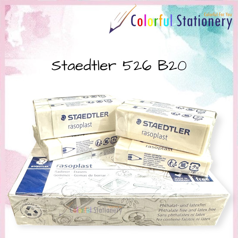 

Penghapus / Eraser Staedtler Besar 526 B20 (Pcs)