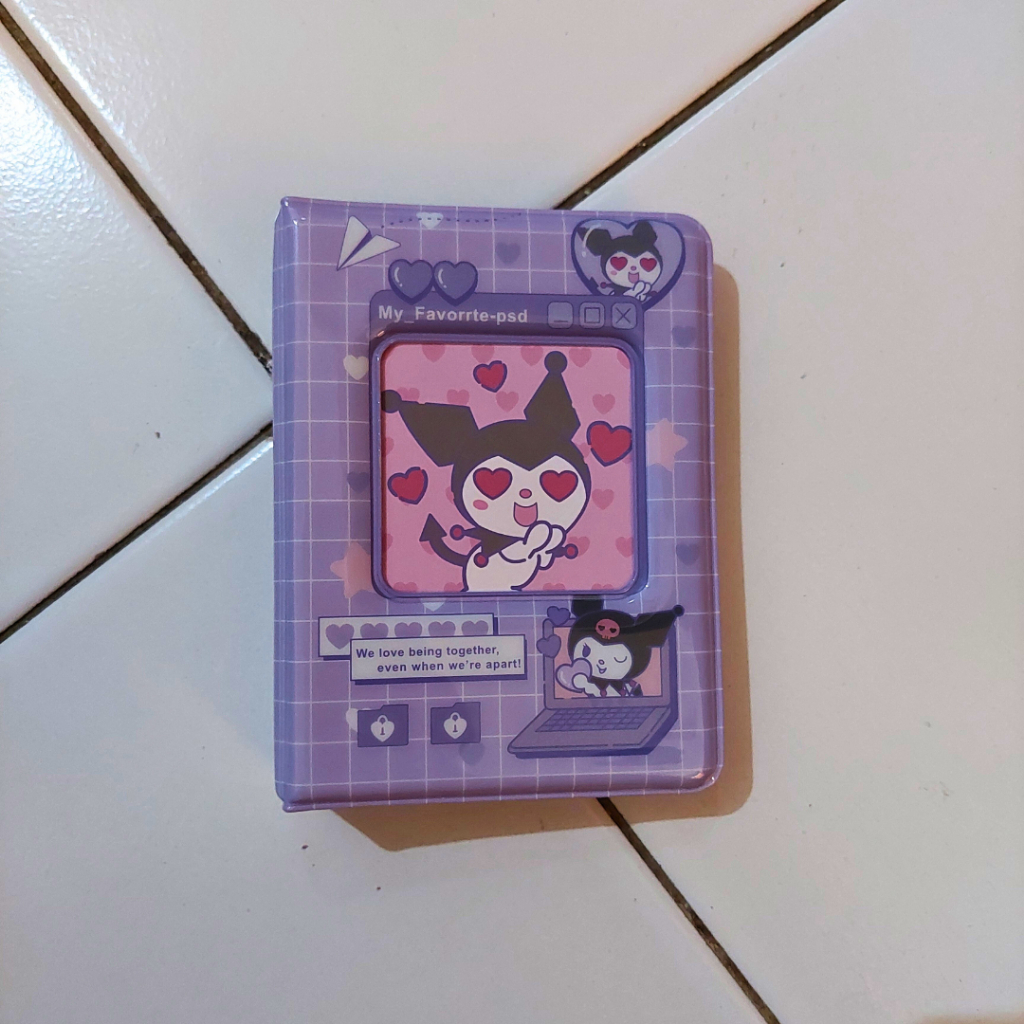 BINDER PHOTOCARD MINI 1P SANRIO KUROMI | Collect book kolbuk