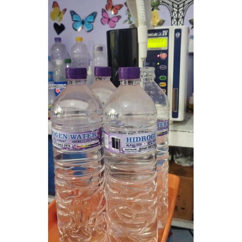air minum alkaline ph 9.5 ukuran 1500ml