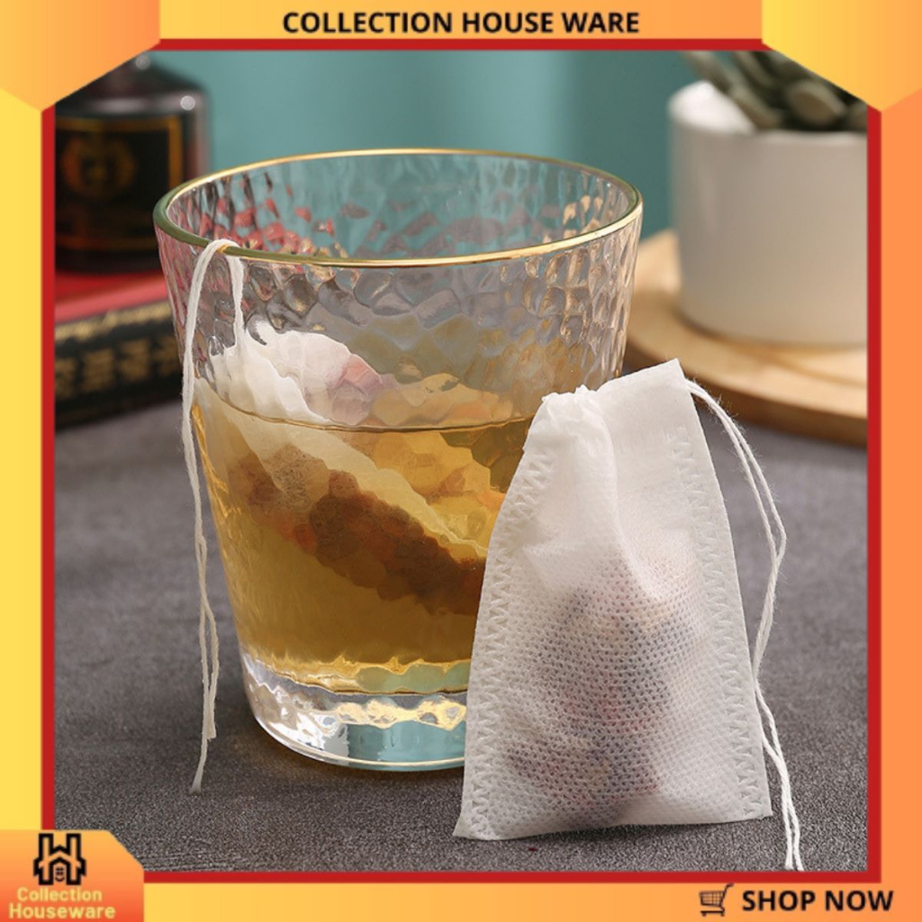 

100PCS Kantong Teh Celup Herbal Kosong Disposable Tea Bag
