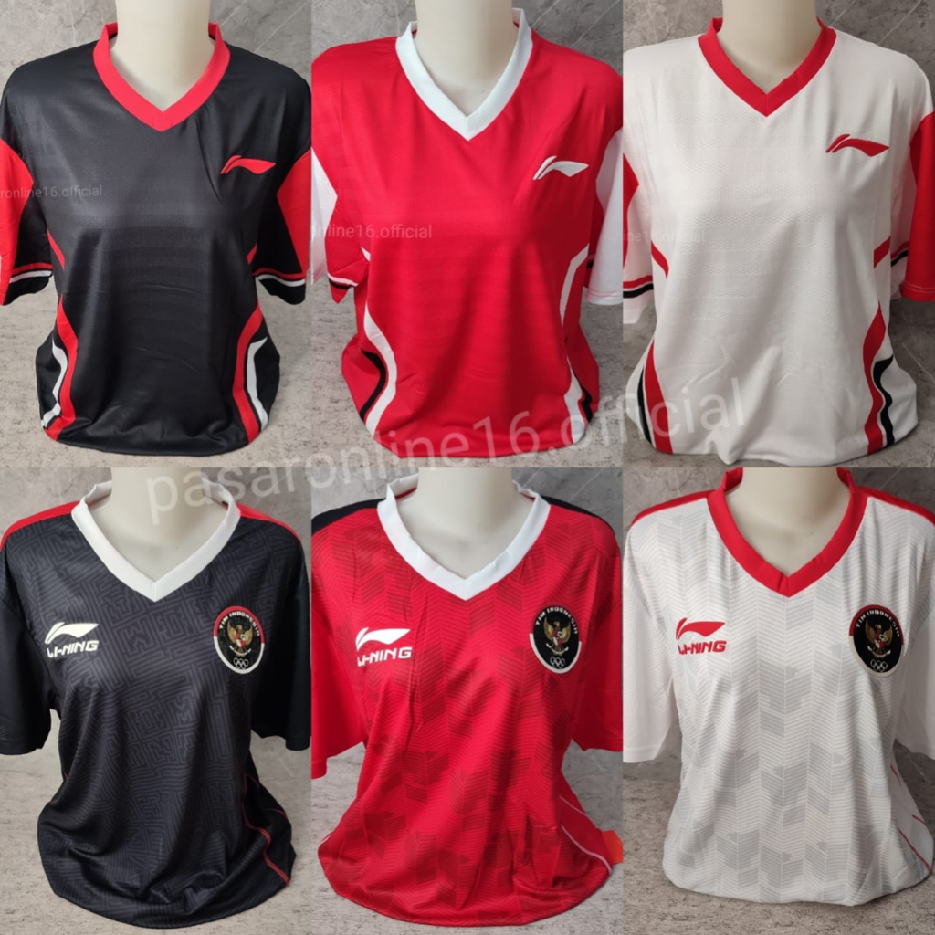 KAOS LINING UNISEX PRIA/WANITA TIMNAS IND ORIGINAL