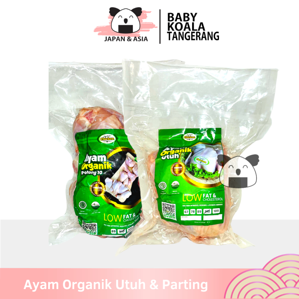 

BERKAH Chicken Organik Ayam 1 Ekor Halal | Ayam Utuh Ayam Potong