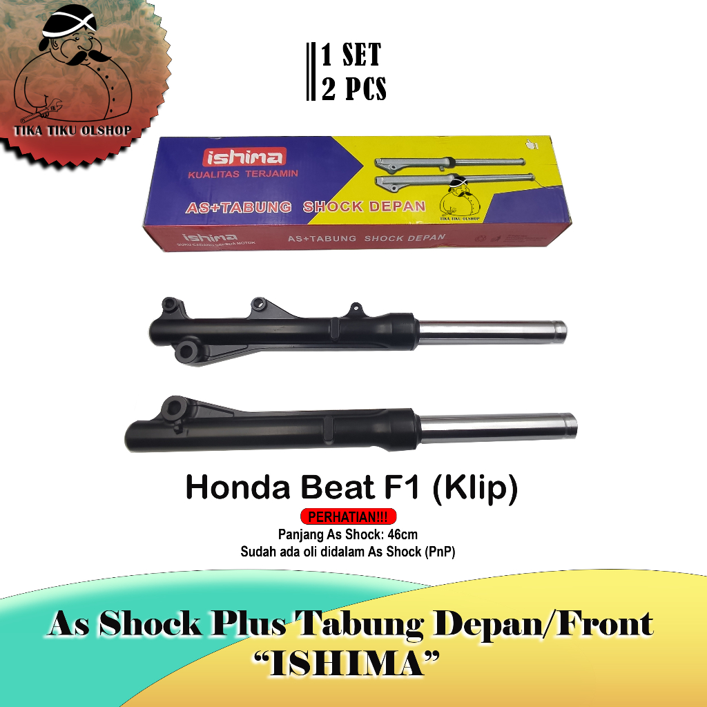 As Sok + Tabung Depan Beat FI / Beat Lama / Shockbreaker [ISHIMA]
