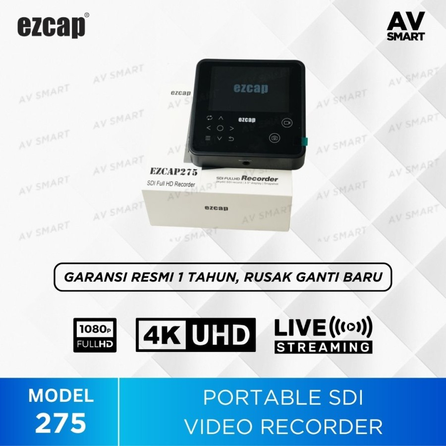 EZCAP275 / EZCAP 275 SDI HDMI VIDEO CAPTURE PORTABLE SAVE TO SD CARD