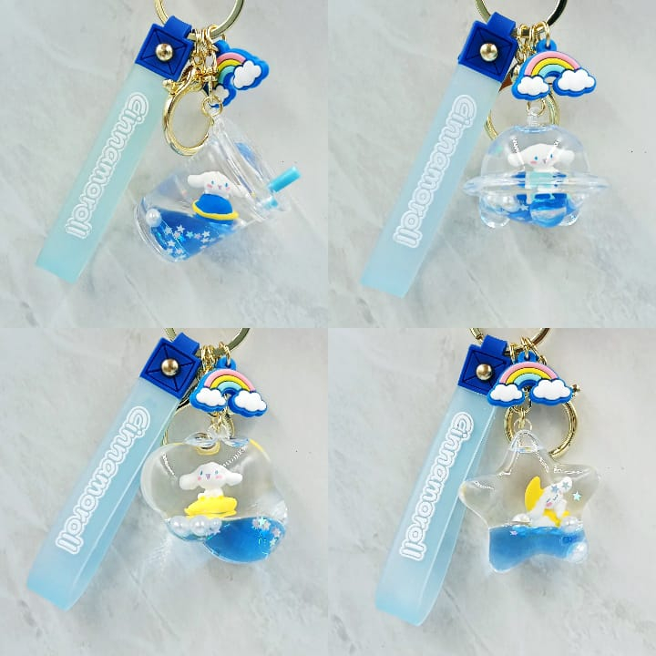 GANTUNGAN KUNCI CINNAMOROLL / GANTUNGAN KUNCI ORI / GANTUNGAN CINNAMOROLL