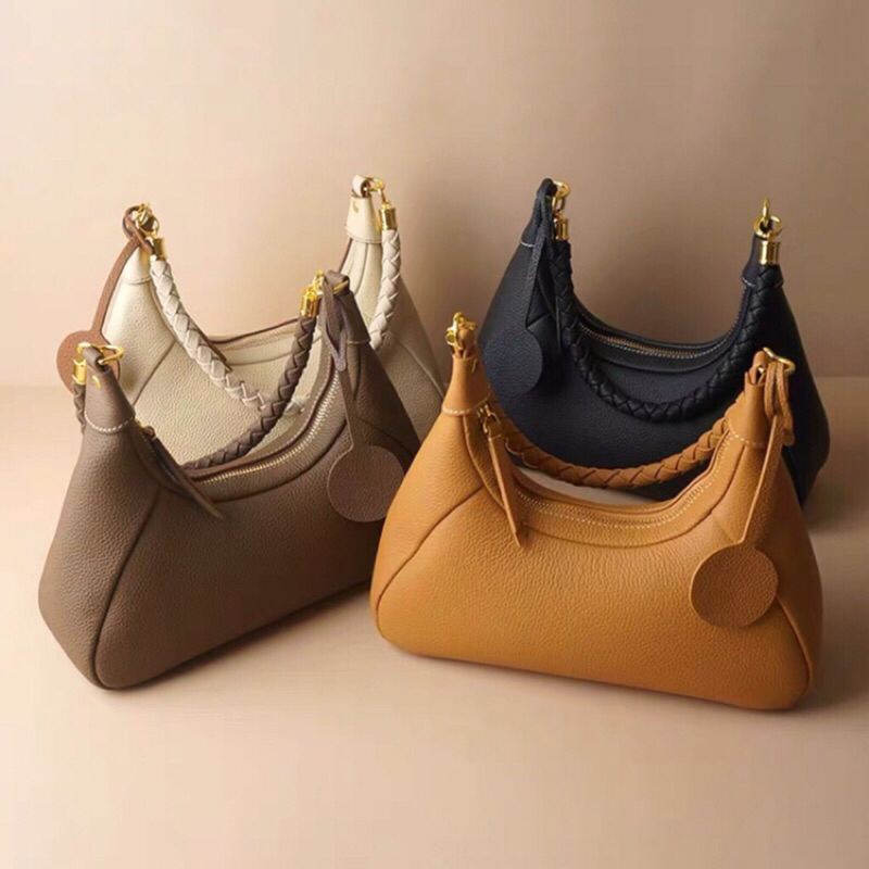 TAS SELEMPANG IMPORT MODEL ROUND TALI KEPANG