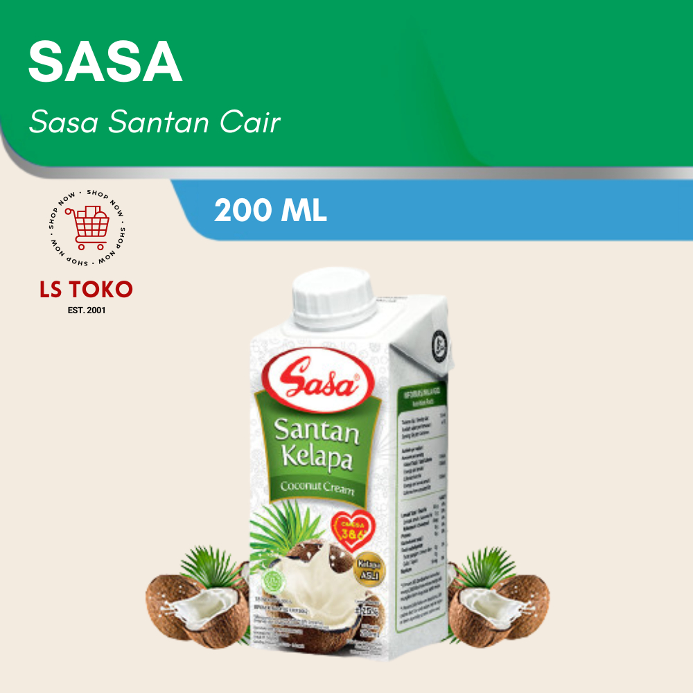 

Sasa Santan Kelapa 200ml