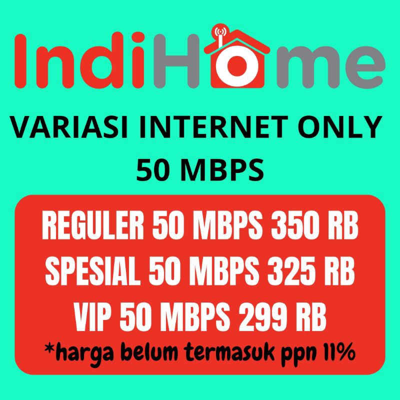 VARIASI 50 MBPS 1P INDIHOME || UPGRADE DOWNGRADE PAKET INDIHOME || MIGRASI PAKET INDIHOME || UPGRADE