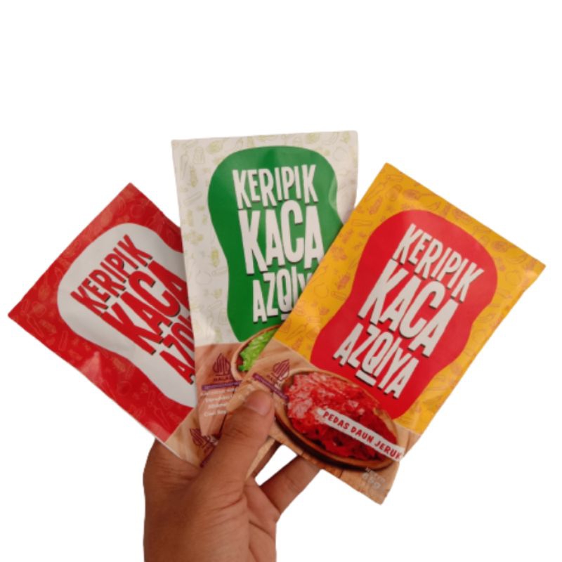 

kripik kaca AZQIYA varian rasa versi kecil