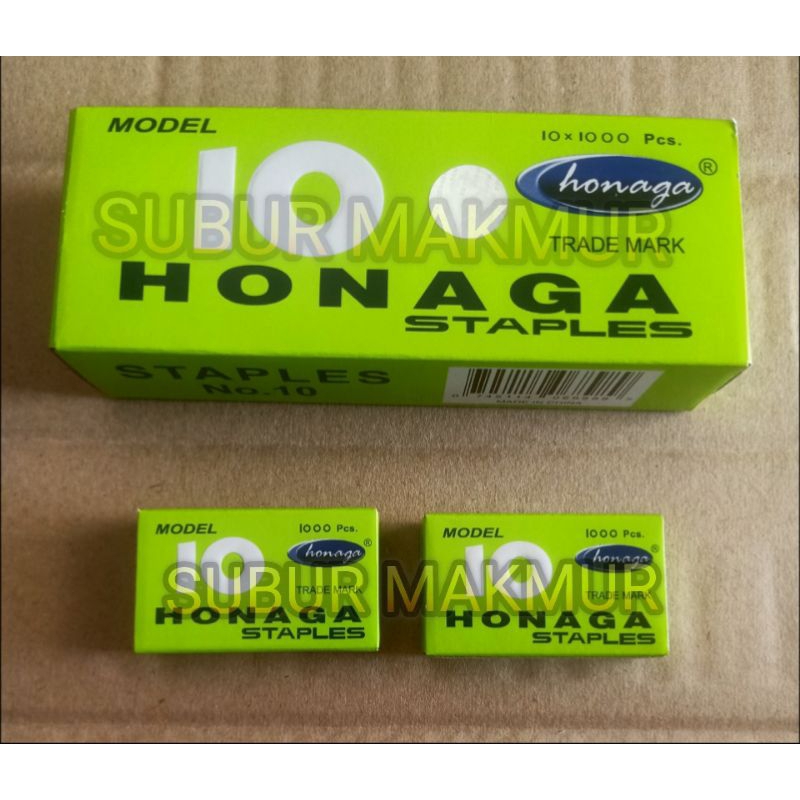 

Isi Staples Murah Honaga No 10 Berkualitas - Isi Staples Honaga Kecil untuk alat staples HD10