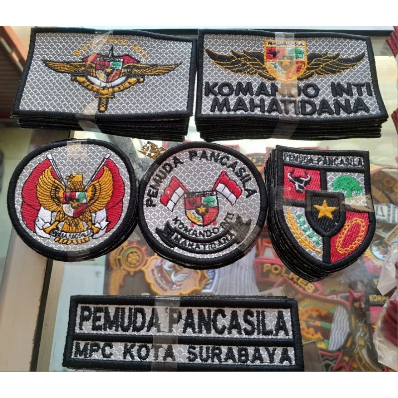 logo atribut PEMUDA PANCASILA TIMBUL BAHAN MENYALA