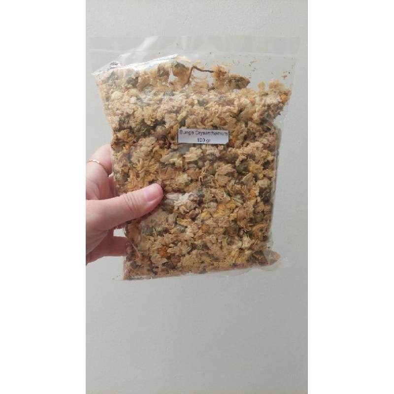 

Bunga chrysanthemum 100gr / krisantemum / teh bunga krisan / pereda panas dalam