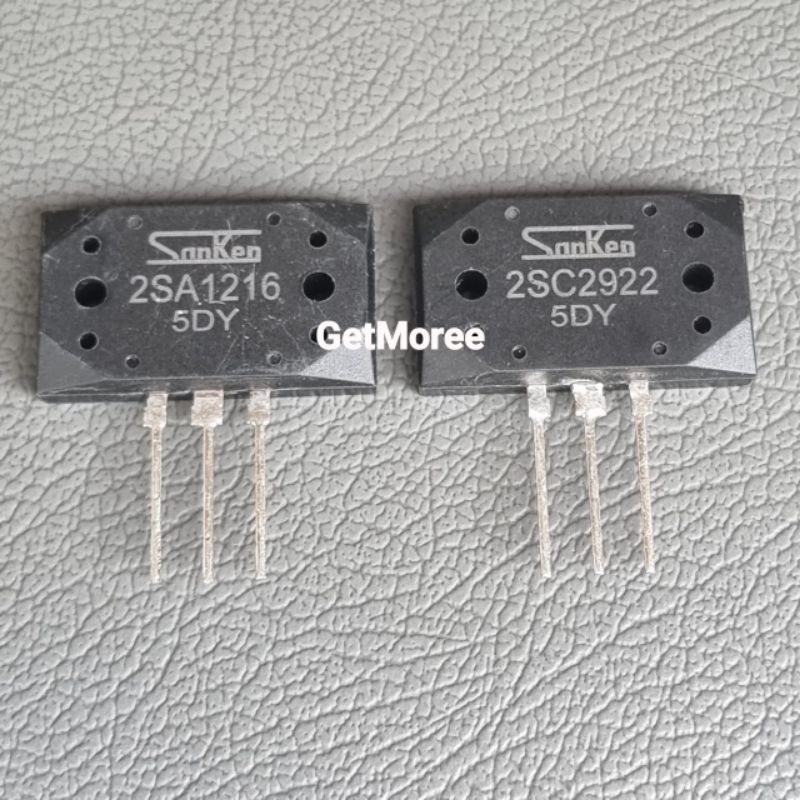Transistor Sanken 5DY 1216 2922 2SA1216 2SC2922 SA1216 SC2922 1SET