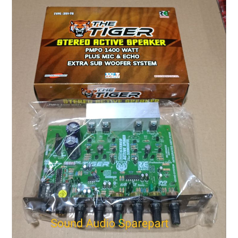 Kit Aktif Speaker Stereo Karaoke Mic Echo Subwoofer TIP41/42