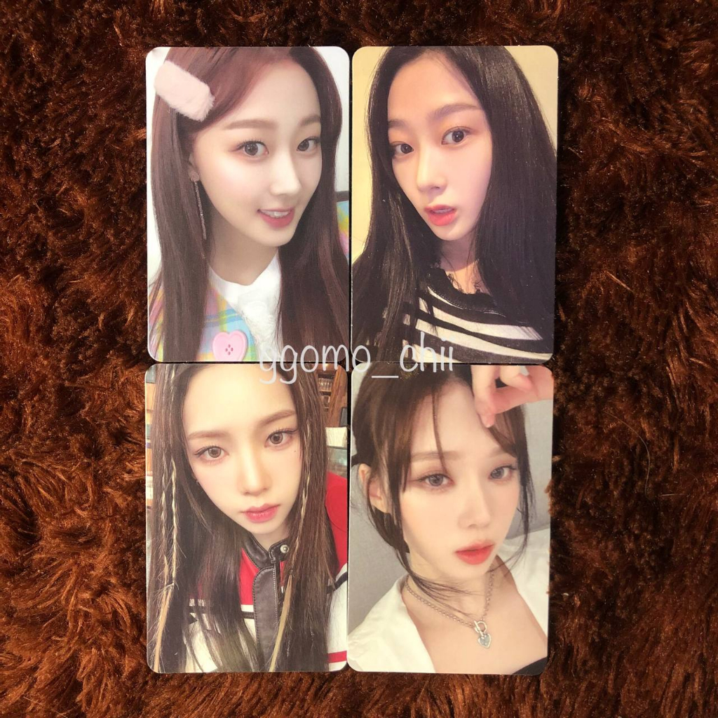 [Ready] aespa karina giselle winter come to my illusion ctmi trading card set a b c d ver pc photoca