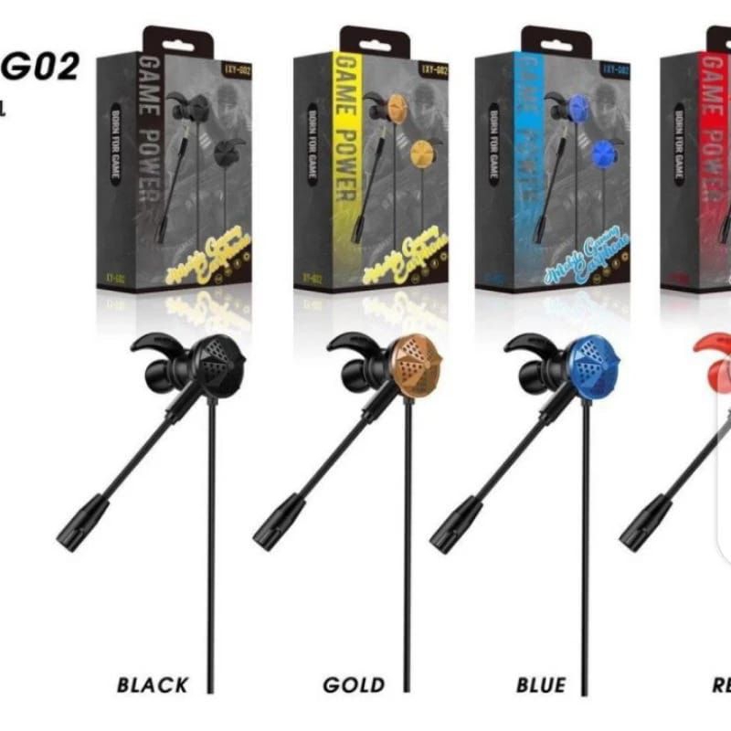 BATAM SHOPPING MALL (PUR) XY G01 / XY G02 / XY G03 HEADSET GAMING / EARPHONE GAMING / HANDSFREE MOBI