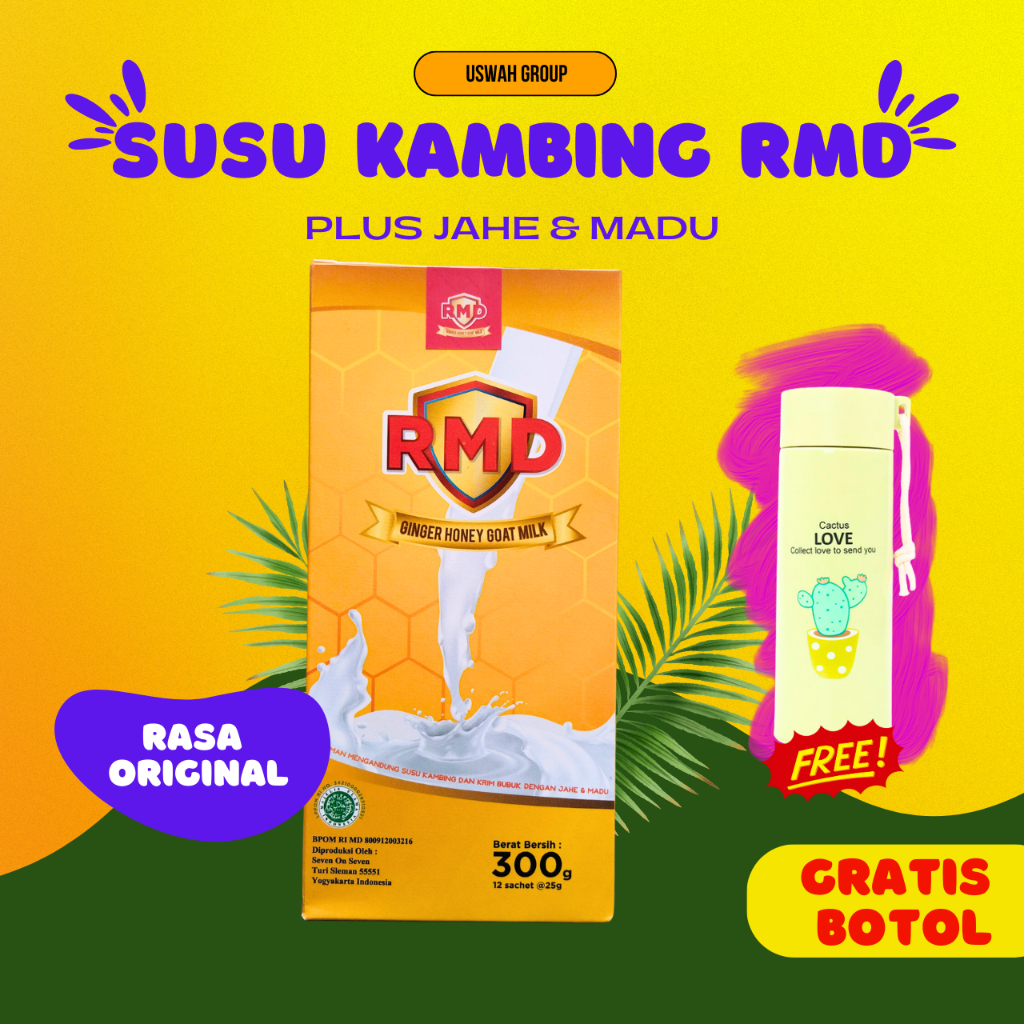 

Susu Kambing Etawa Bubuk RMD 300 Gram BPOM