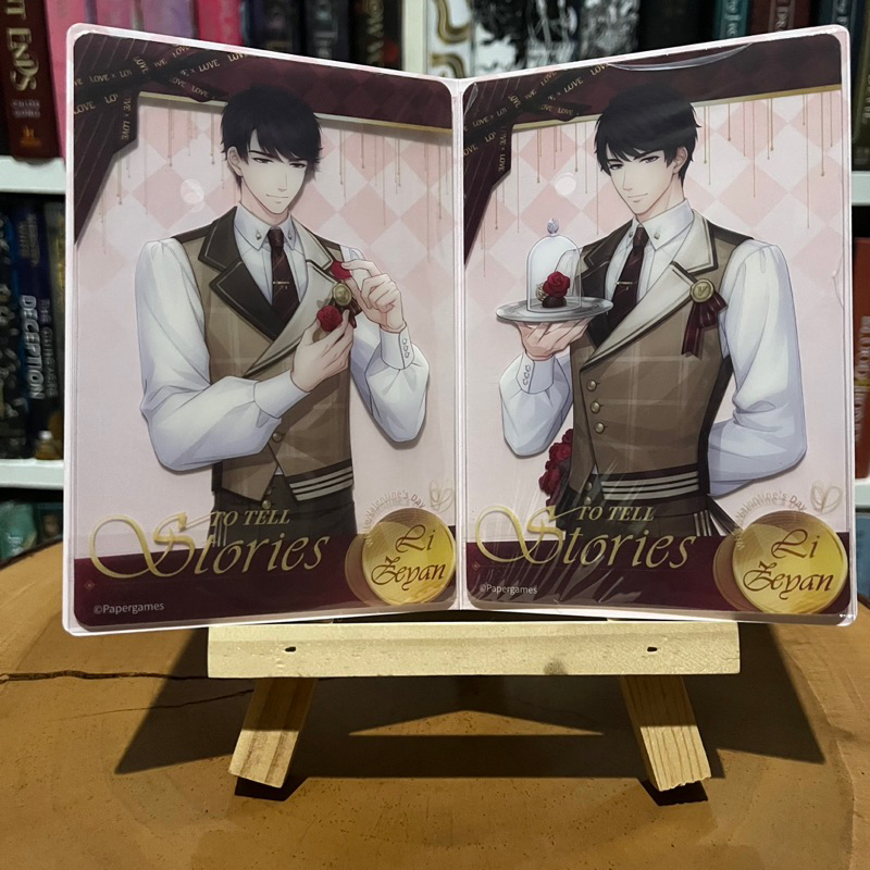 Official Mr Love Queens Choice MLQC Mr Love Dream Date MLDD Victor Li Zeyan Transparent Card