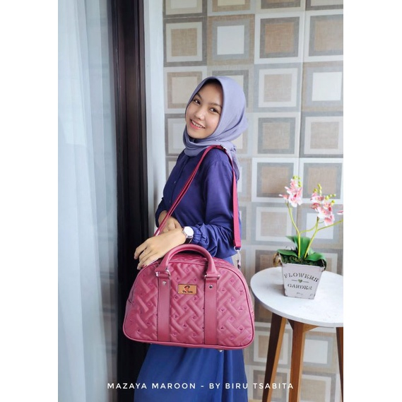 TAS TRAVEL MAZAYA ORIGINAL BY BIRU TSABITA (READY MARUN)