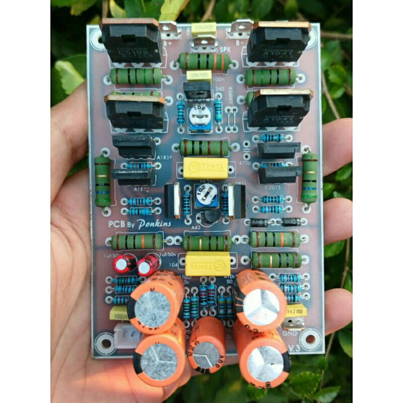 kit Driver MCRD V3 karakter SUBGLERR pcb fiber