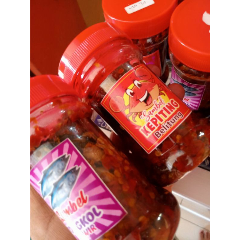 

sambal telur kepiting ,