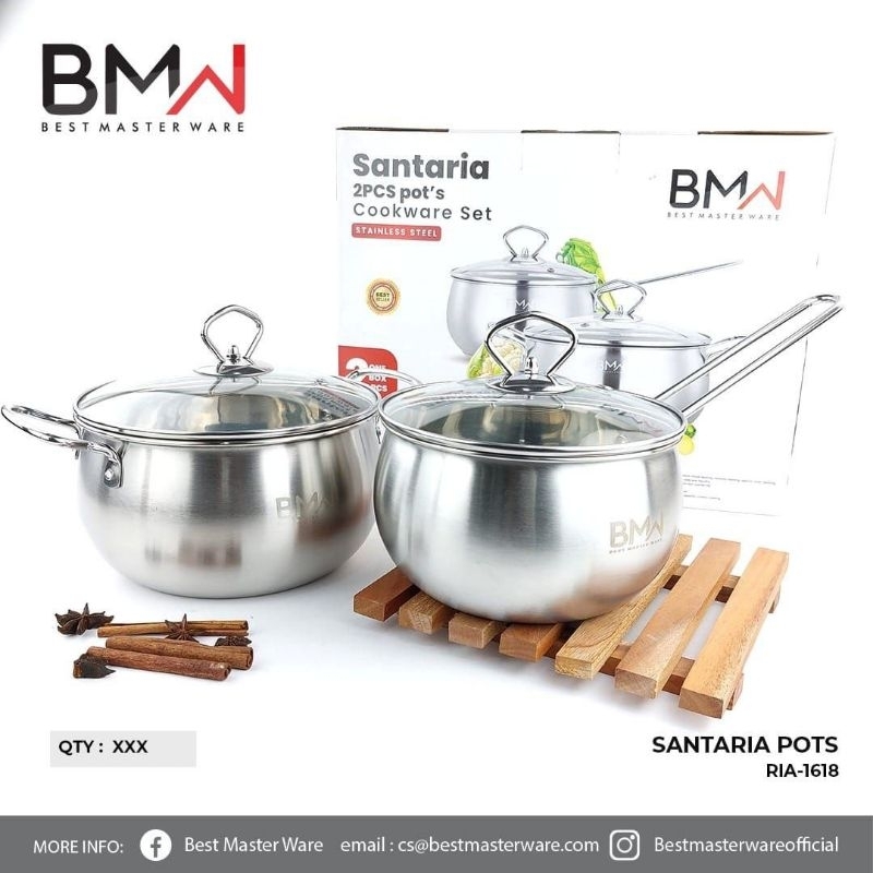 PANCI STAINLESS SET 2 SANTARIA BMW