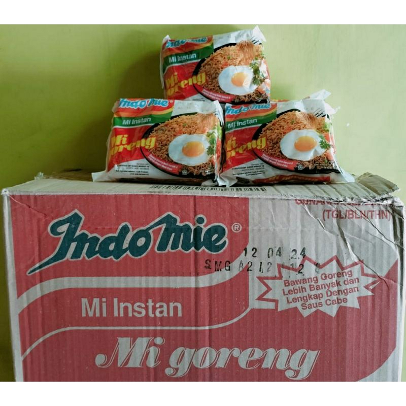 

indomie Goreng per paket isi 4pcs