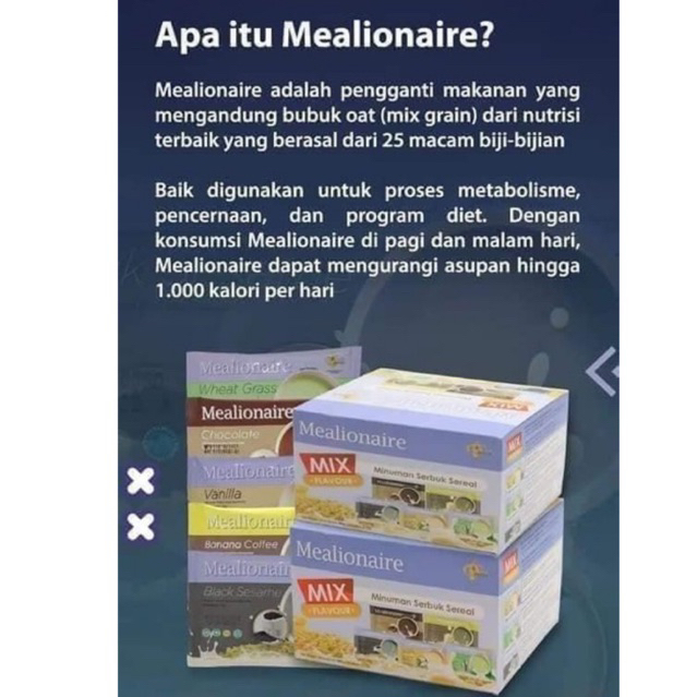 

Sereal bergizi Mealionaire MCI