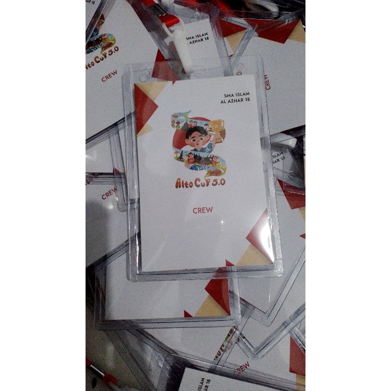 

TAMBAHAN CETAK NAMETAG 2 SISI