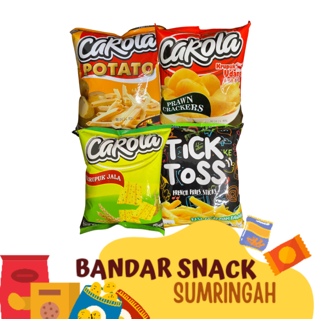 

SNACK CAROLA 1RENTENG ISI 10PCS