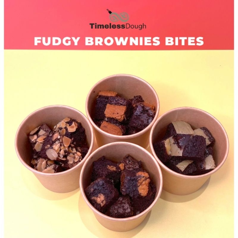 

Mini Brownies | Fudgy Brownies Bites | Brownies Panggang Potong Lumer Praktis