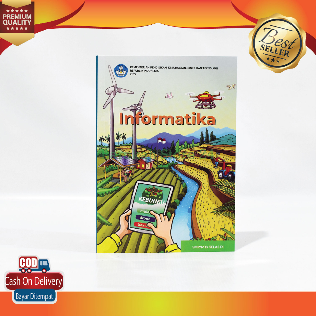 Buku Pelajaran Murah Siswa Kelas 9 SMP/MTS Kurikulum Merdeka Lengkap, Buku Cetak Paket INFORMATIKA, 