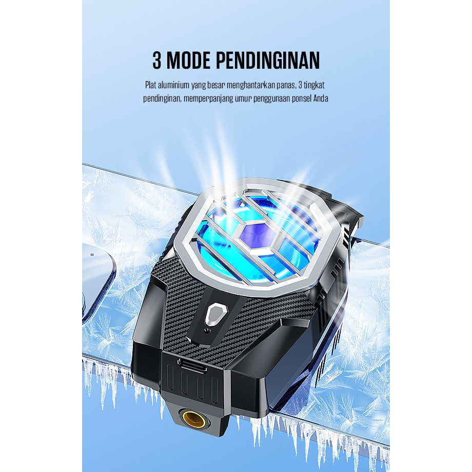 COOLER HP FAN COOLER HP SMARTPHONE PENDINGIN HANDPHONE SMARTPHONE HP UNTUK GAME