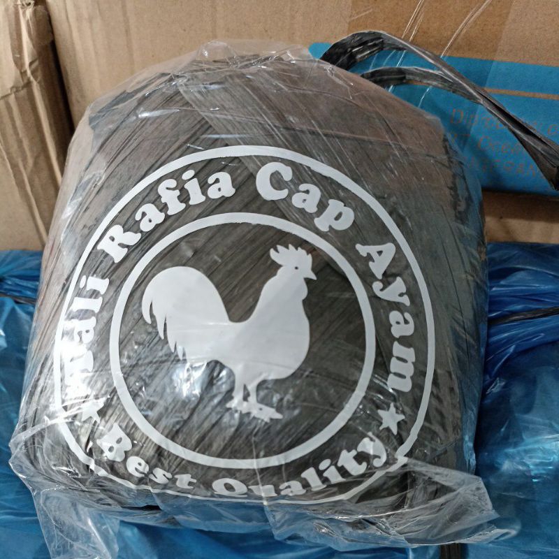

Tali plastik Tali Rafia 1KG cap ayam
