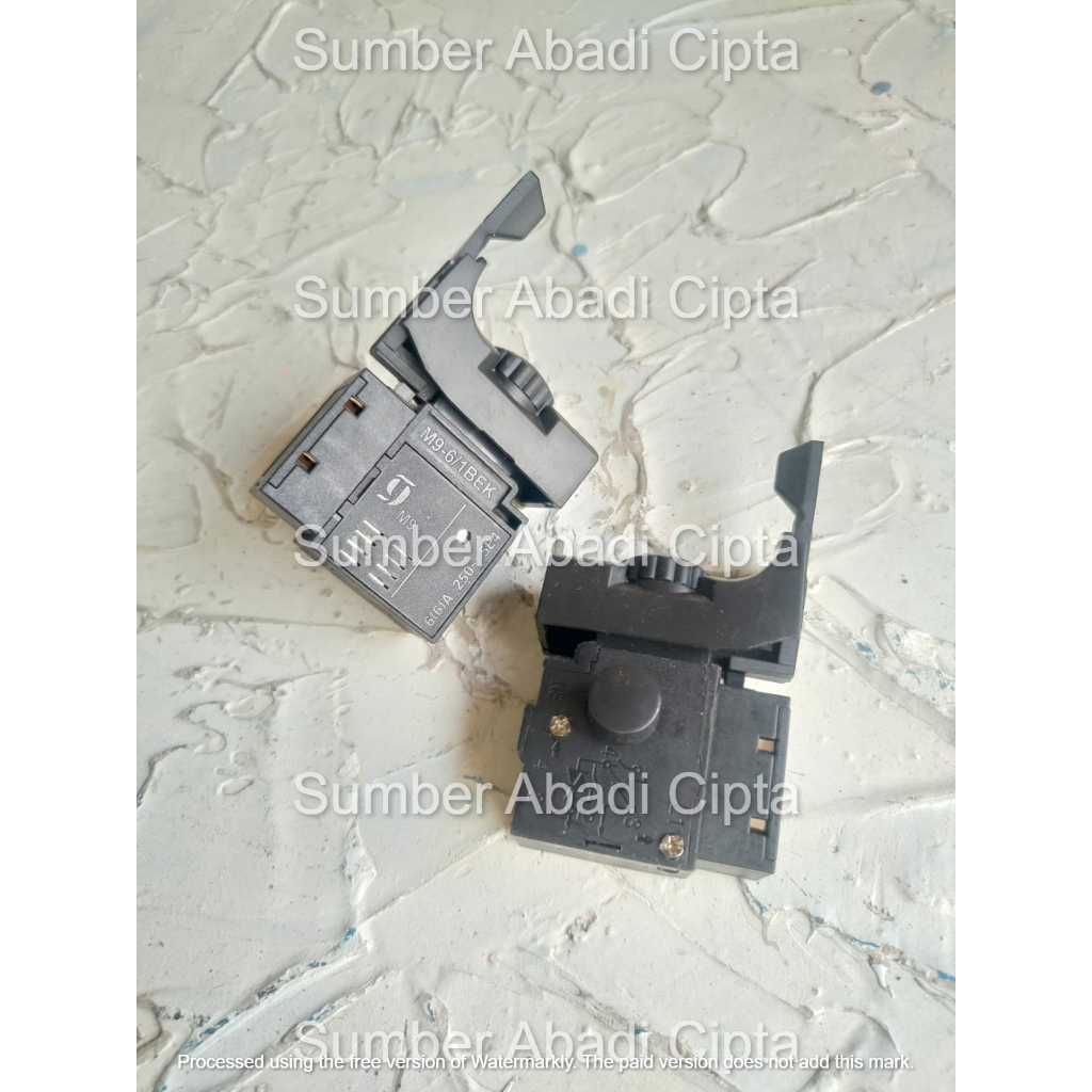 10 / 13 MM Switch Sakelar Saklar Bor RYU Bolak Balik 10mm 13mm