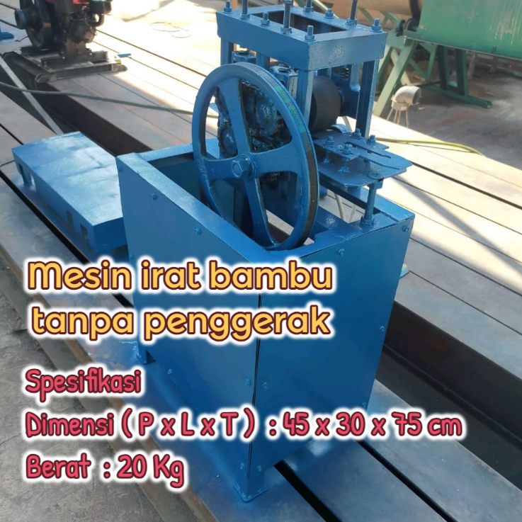 Mesin Irat Bambu Tanpa Penggerak murah