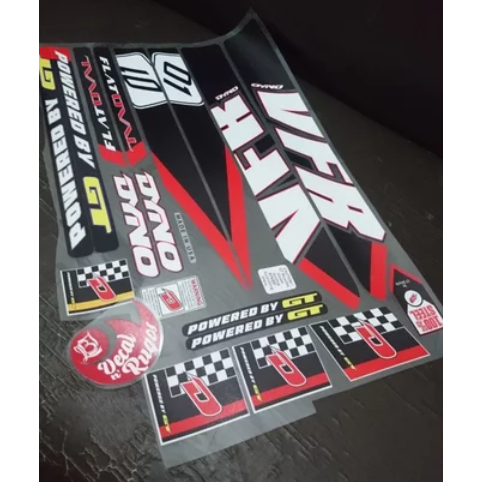 decal stiker bmx os dyno fvr frame pipih