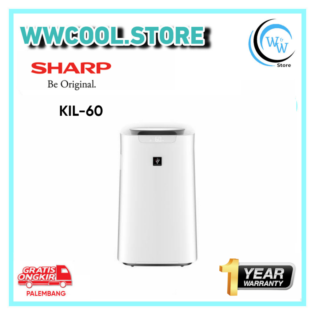 Air Purifier & Humidifier Sharp KIL60 Air Purifier Sharp Pelembab